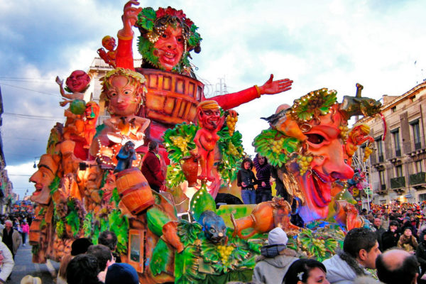Carnival float acireale